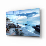 Sea Landscape Glass Wall Art | insigneart.co.uk