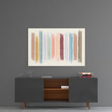 Colored Lines Glass Wall Art | insigneart.co.uk