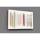 Colored Lines Glass Wall Art | insigneart.co.uk