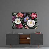 Floral Glass Wall Art | insigneart.co.uk