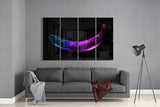 A Banana 4 Pieces Mega Glass Wall Art (150x92 cm)