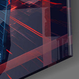 Tie Fighter Glass Wall Art || Designer Collection