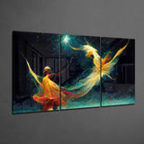 Whirling Glass Wall Art